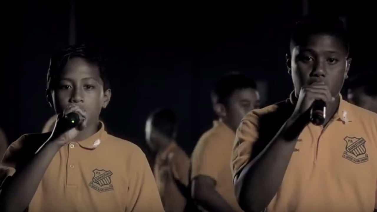 Bankstown students rap