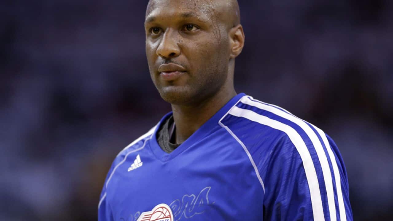 Former basketballer Lamar Odom