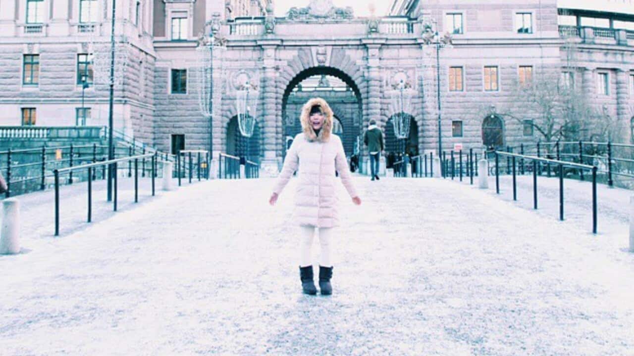 Dami Im looks at home in Sweden!