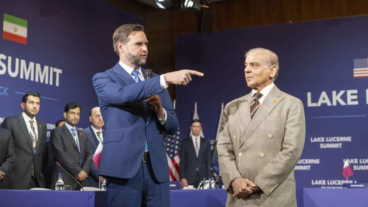 US and Iranian officials meet in Obbuergen for negotiations