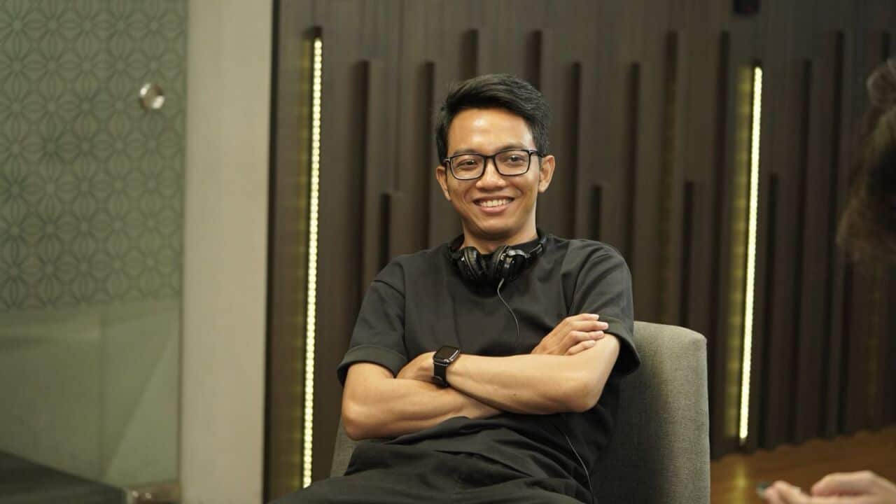 Agung Aksara, a Master of Film and Television student at the University of Melbourne. Private Collection.