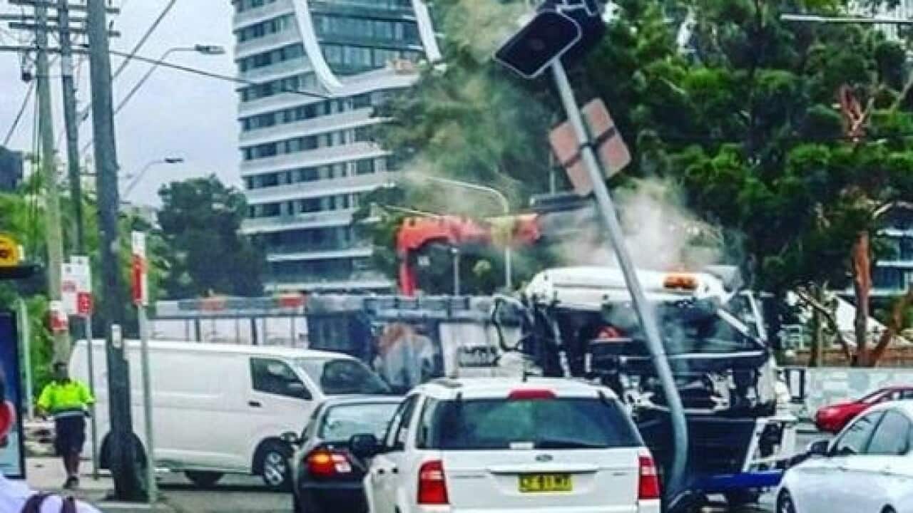 One person has died and at least five pedestrians have been seriously injured after a truck crash at Alexandria.