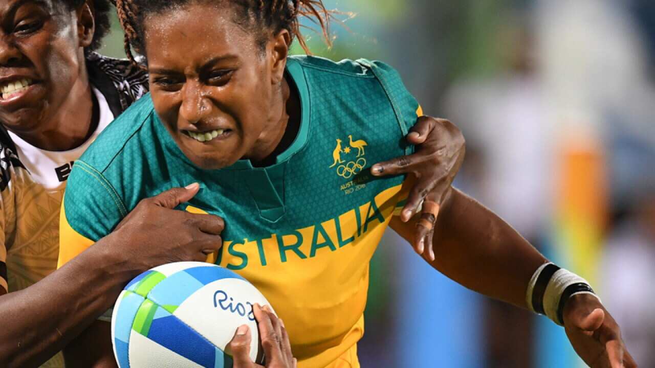 Australian Rugby Sevens player Ellia Green