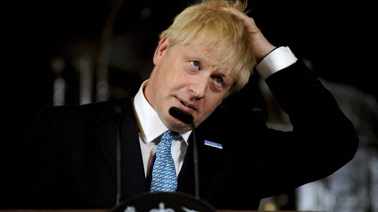 British Prime Minister Boris Johnson.