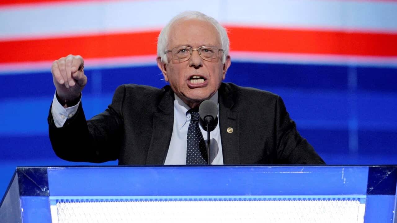 Bernie Sanders withdraws his candidacy as a nominee from the Democratic Party