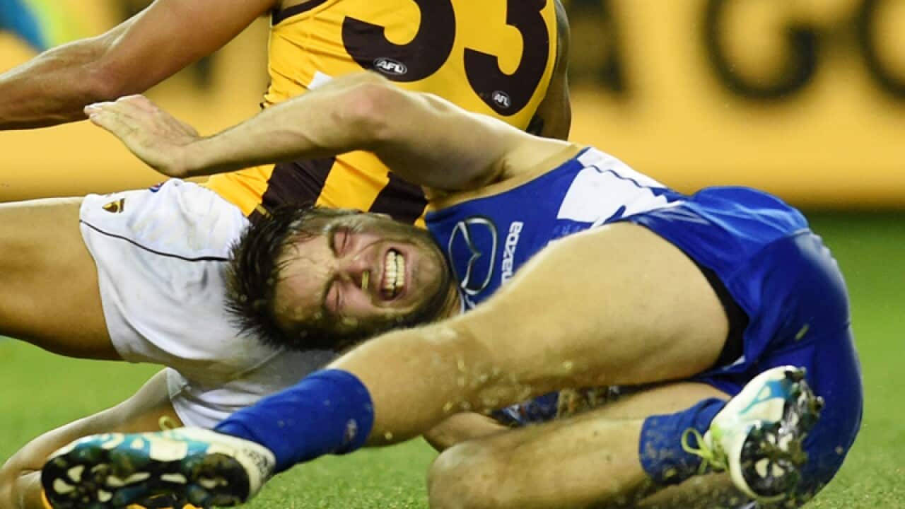 Luke McDonald of the Kangaroos