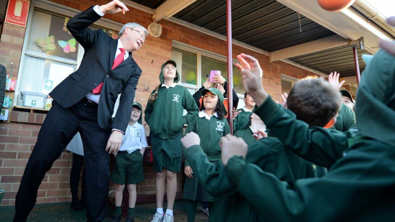 Rudd eyes Bennelong during Sydney trip