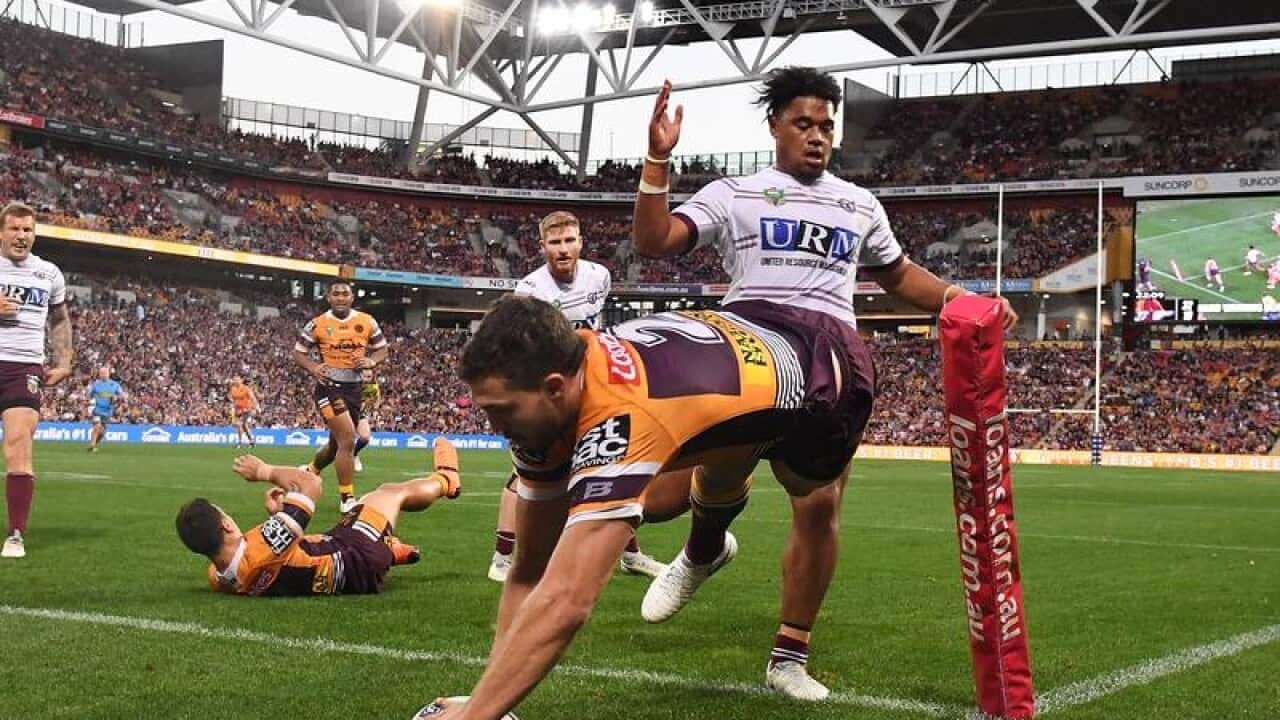 Corey Oates of Brisbane