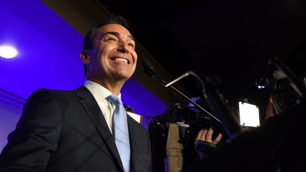 Newly elected South Australian Premier Steven Marshall.