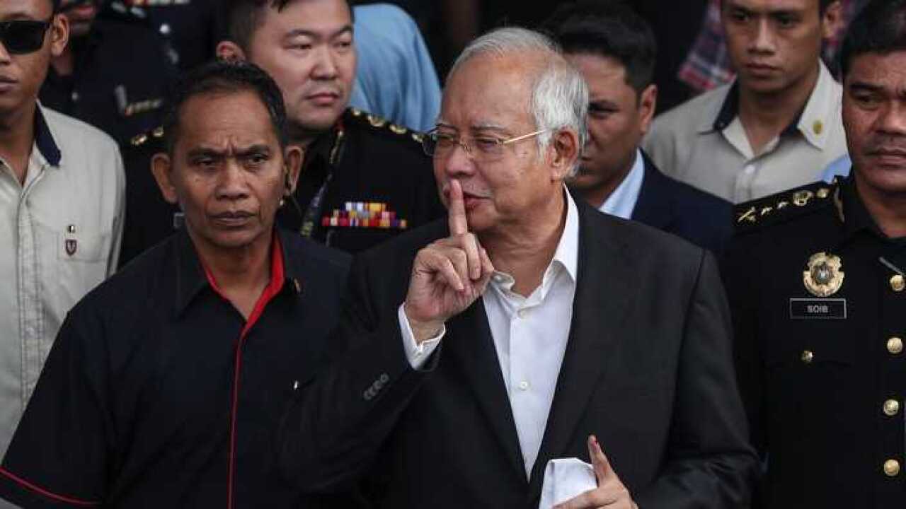 Former Malaysian PM Najib Razak