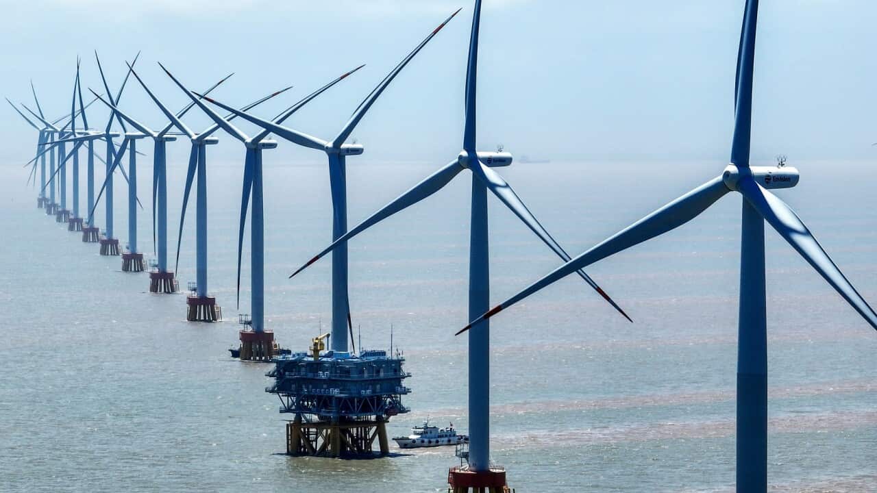 Offshore Wind Farm In Zhoushan