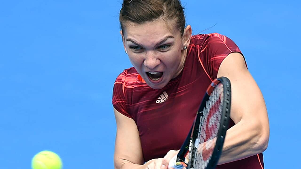 Simona Halep of Romania