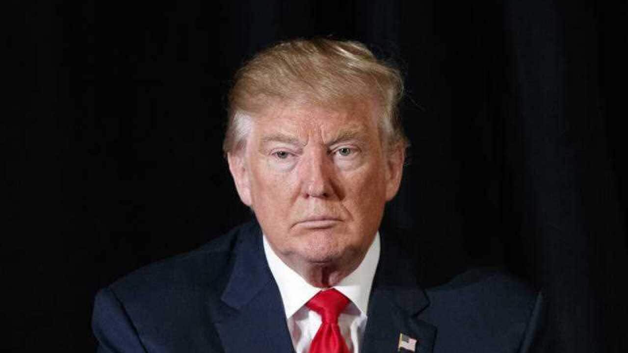 Republican presidential candidate Donald Trump