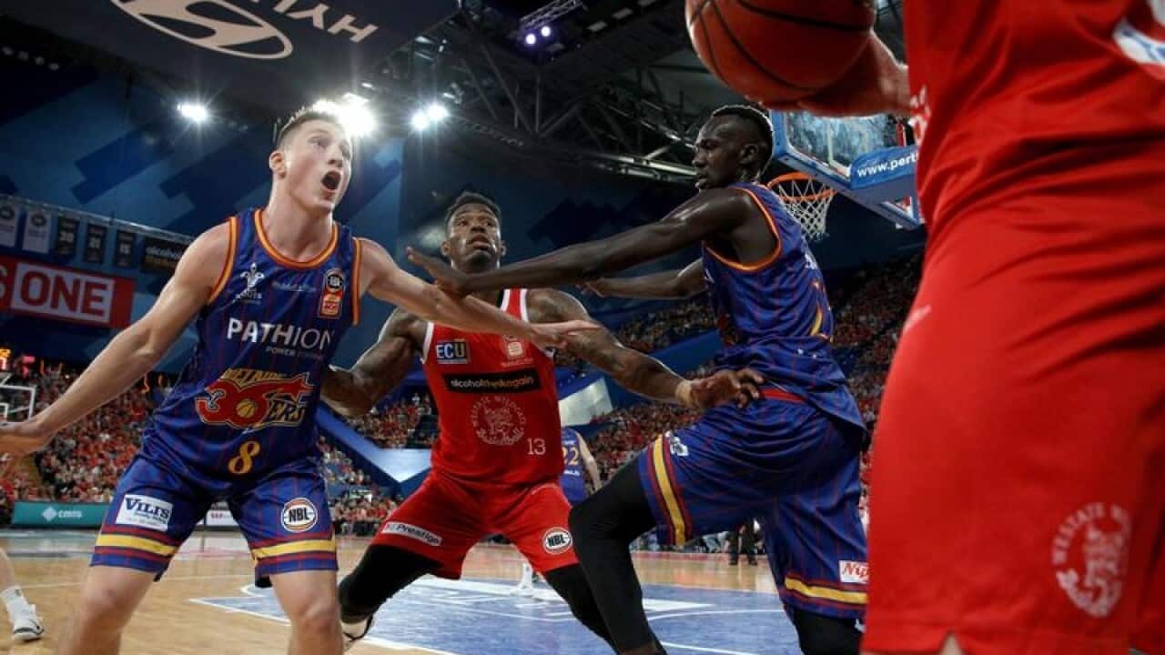Nelson Larkins of the 36ers