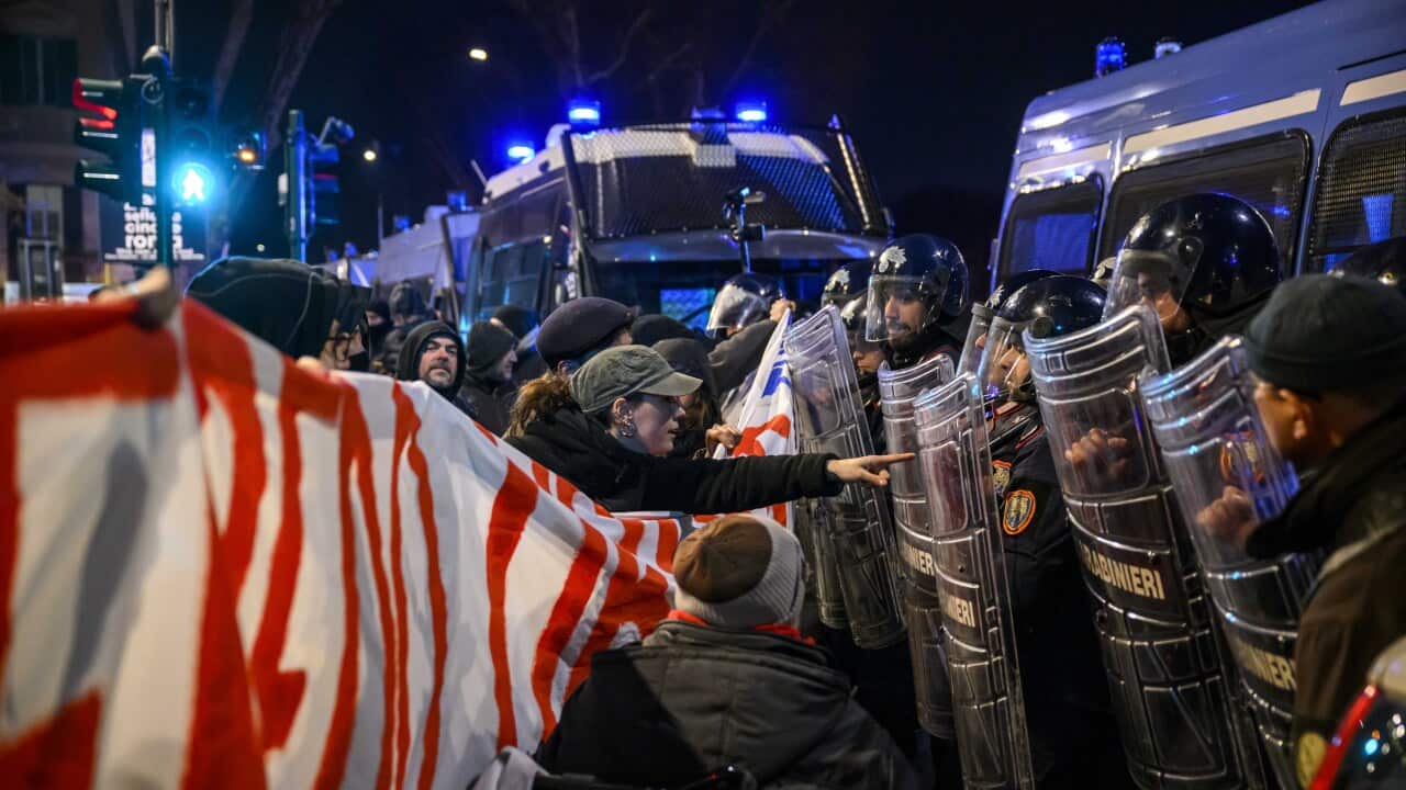 Anarchists Protest Against The '41 bis' Regime