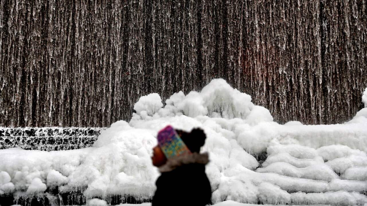 A brutal winter storm has brought rare cold weather into a normally balmy north Florida.
