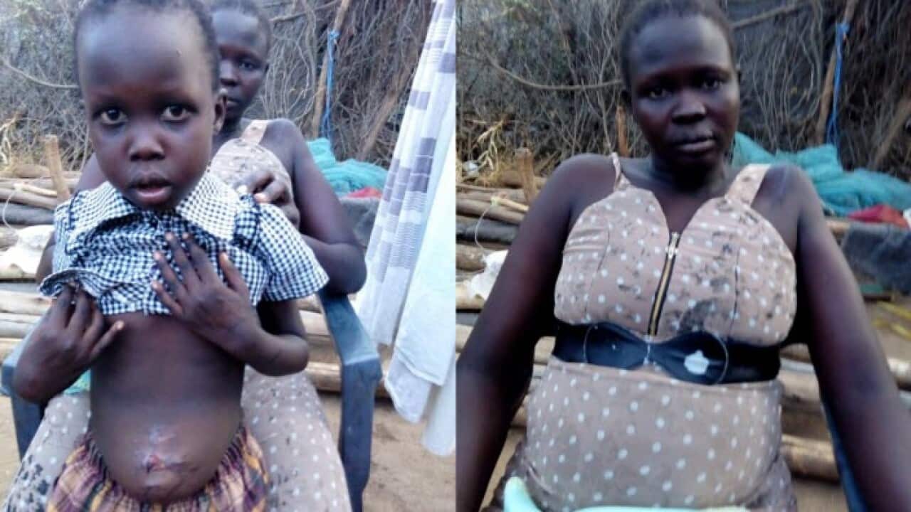 Amuor Alier and Her Mother Awak