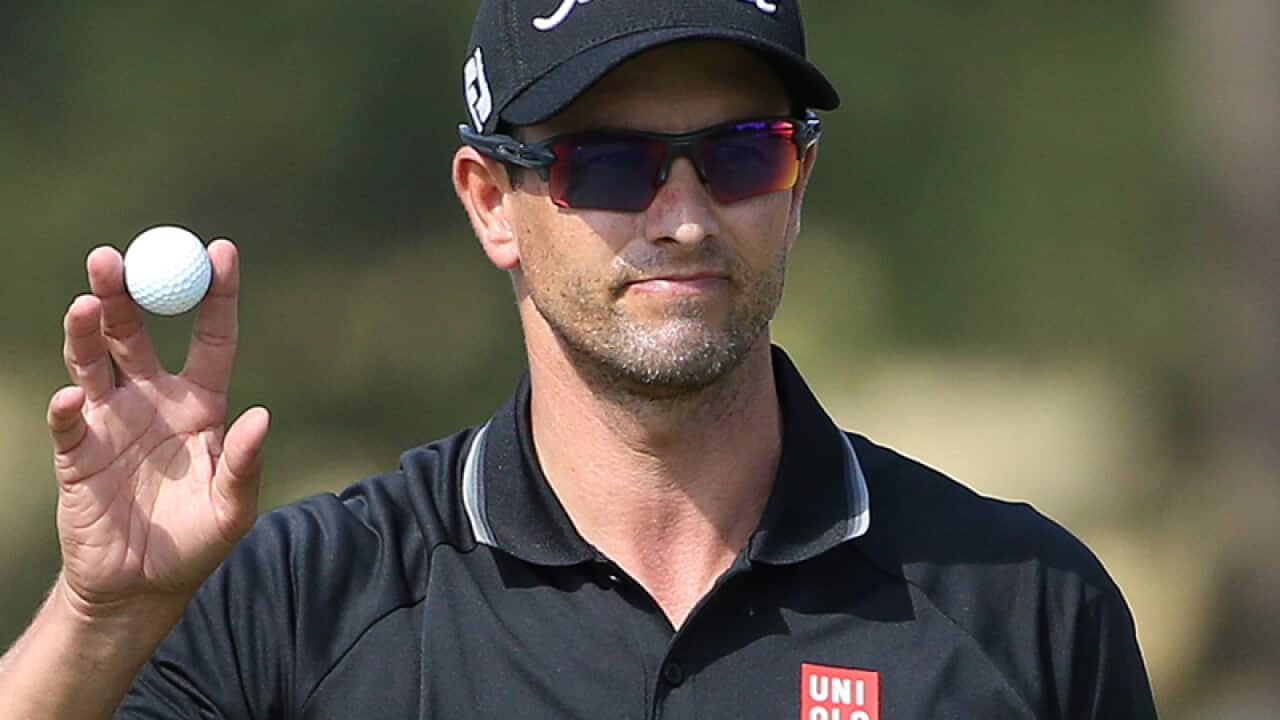 Australia's Adam Scott