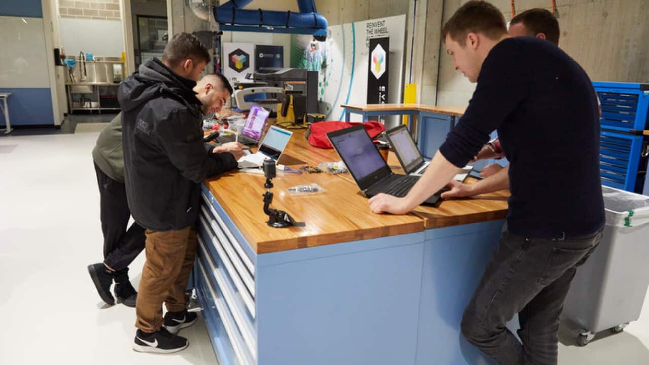 Students at the University of Technology Sydney