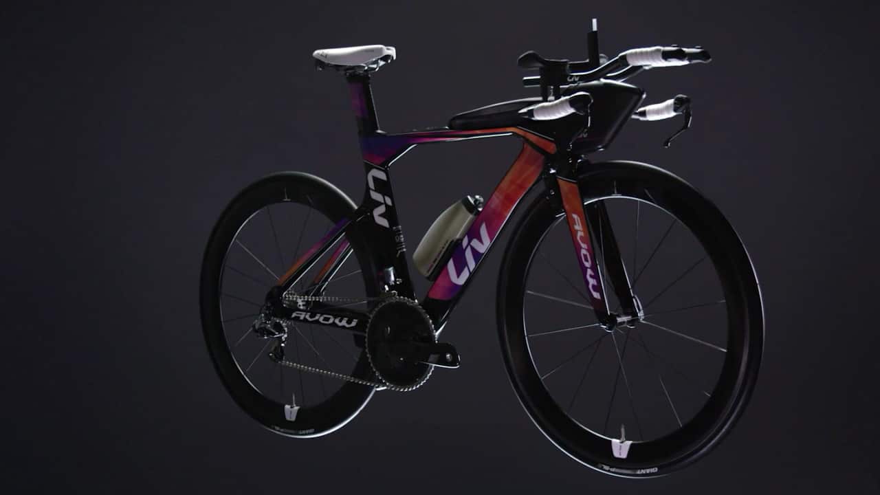 The Liv Avow Advanced women's TT bike