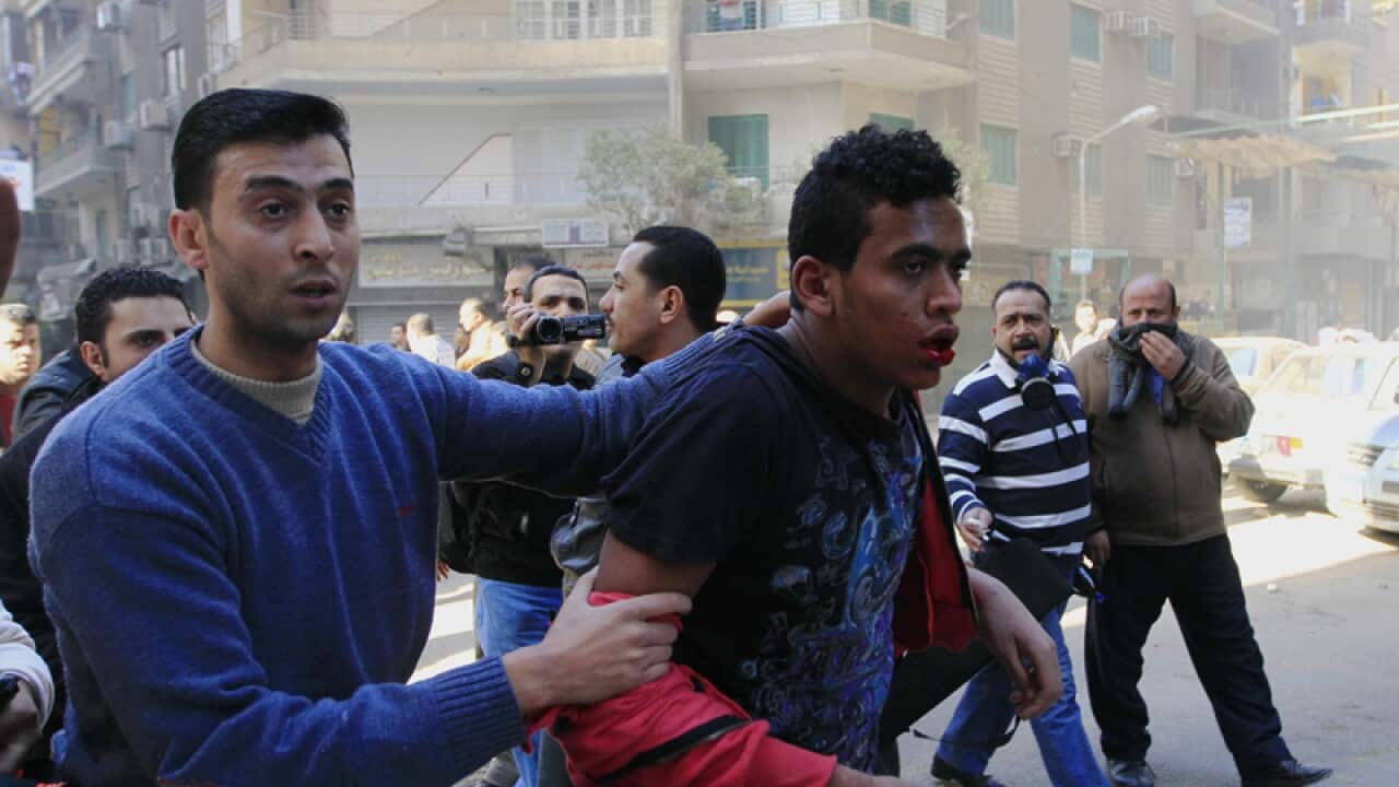 The supporters of Egypt's ousted President Mohammed Morsi