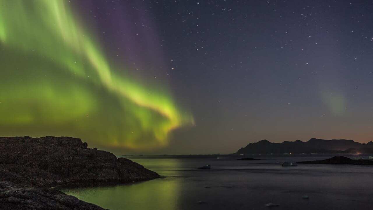 "Northen Lights (Aurora Borealis)" by nick_russill is licensed under CC BY 2.0