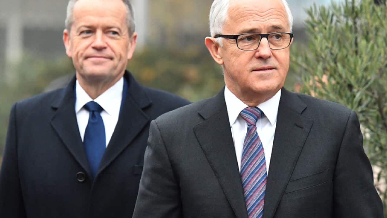 Prime Minister Malcolm Turnbull and Labor leader Bill Shorten