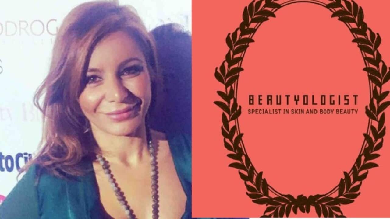 Greek Australian entrepreneur and "Beautologist"owner Sia Psicharis