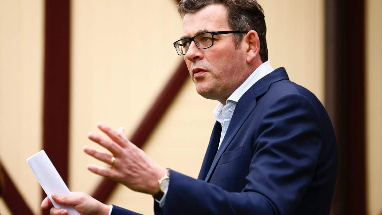 Victorian Premier Daniel Andrews.