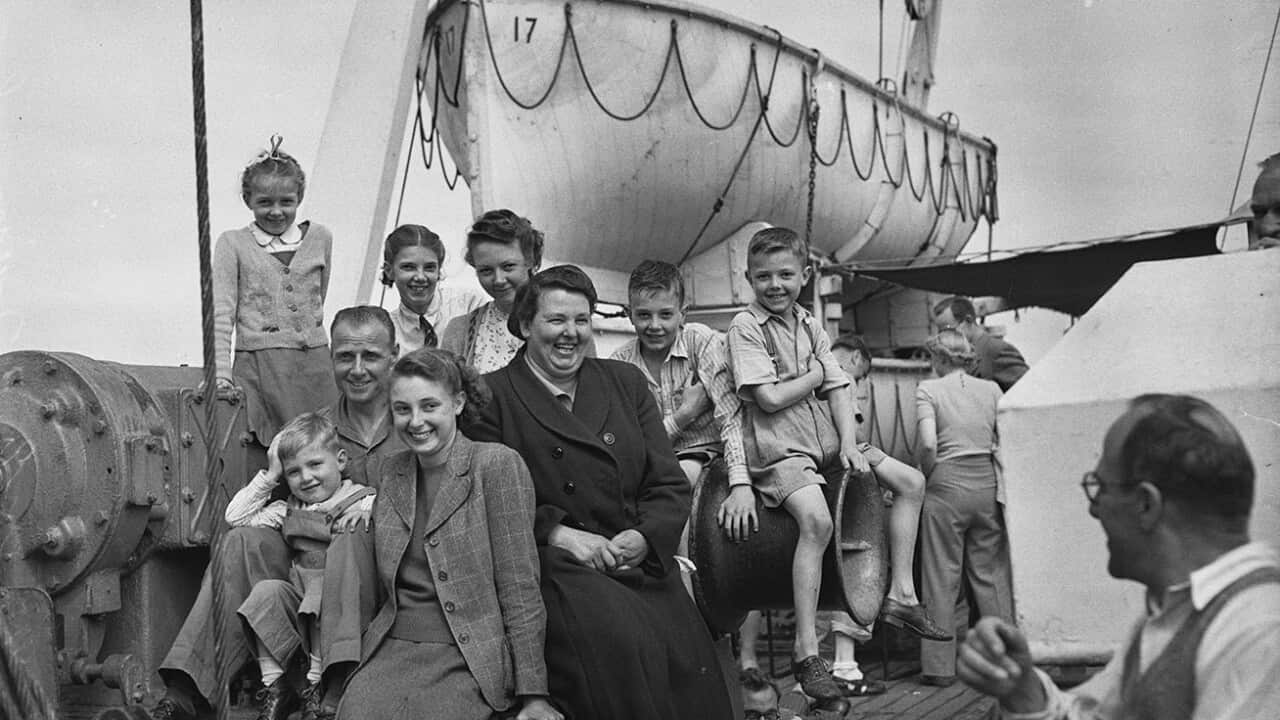 British migrants 01 Georgic, Australia 1949.jpg