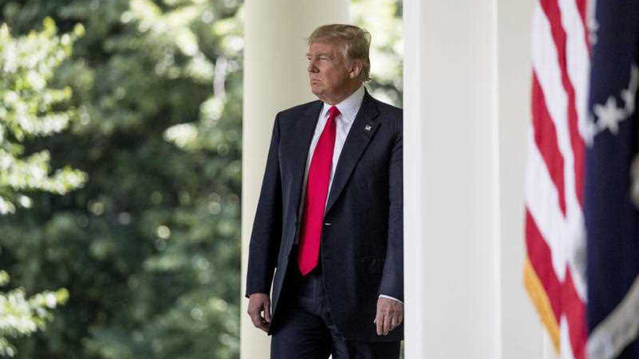 US President Donald J Trump