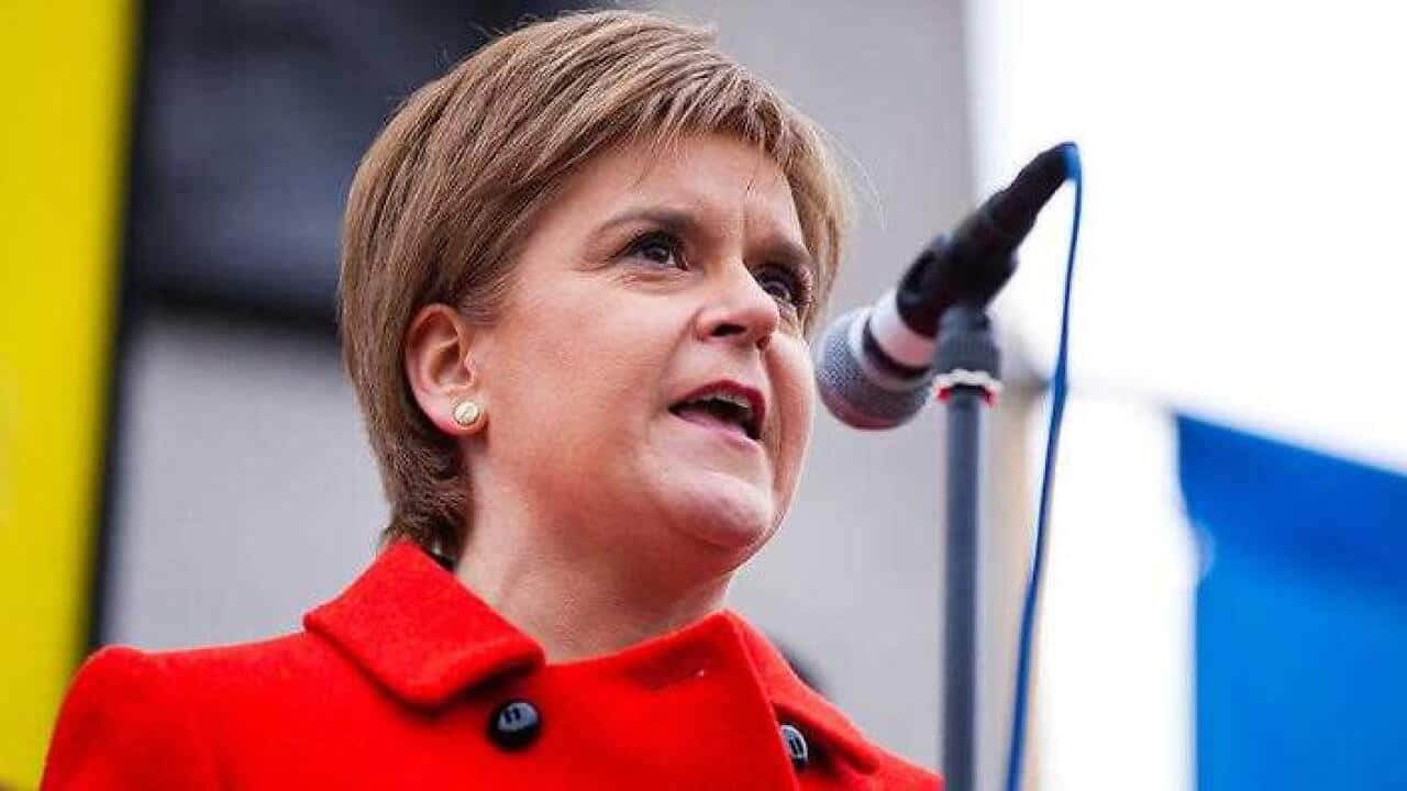 Leader of the Scottish National Party Nicola Sturgeon