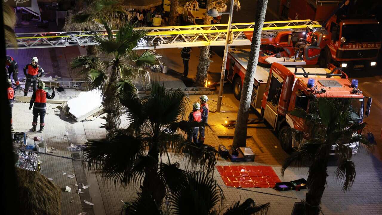 4 dead and 27 injured in a collapse in Playa de Palma