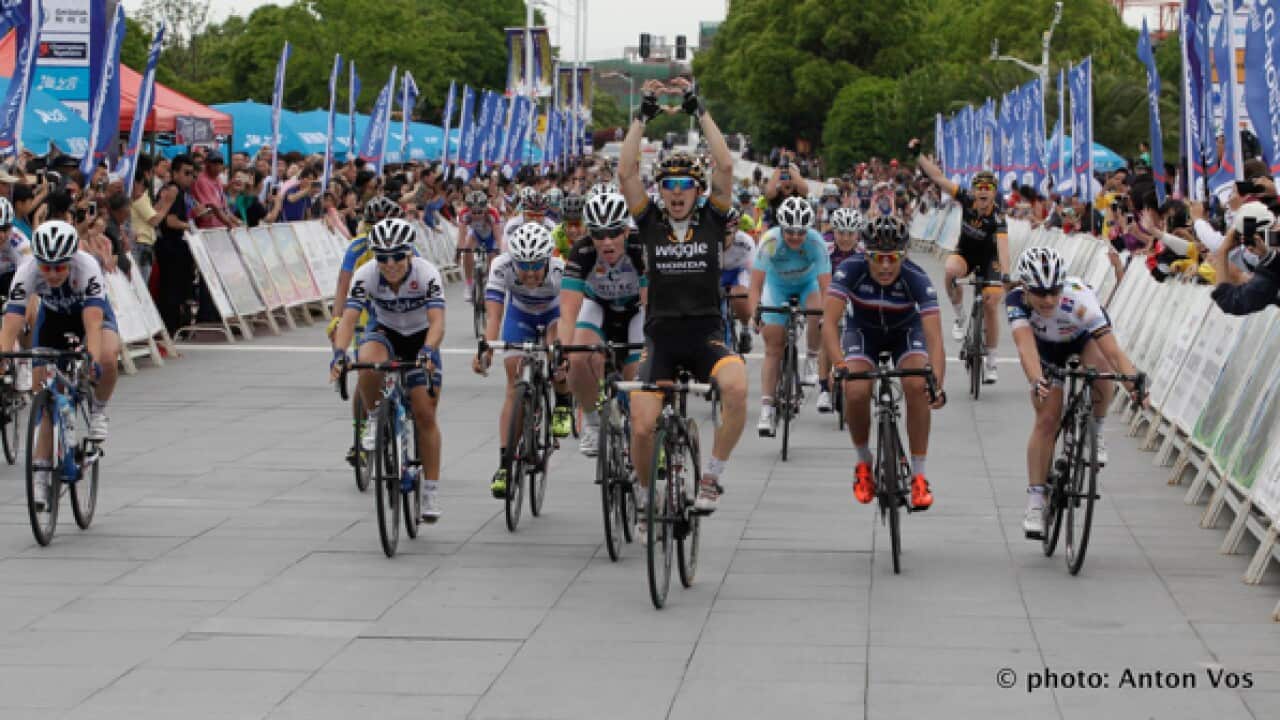 Giorgia Bronzini wins the Chongming Island World Cup