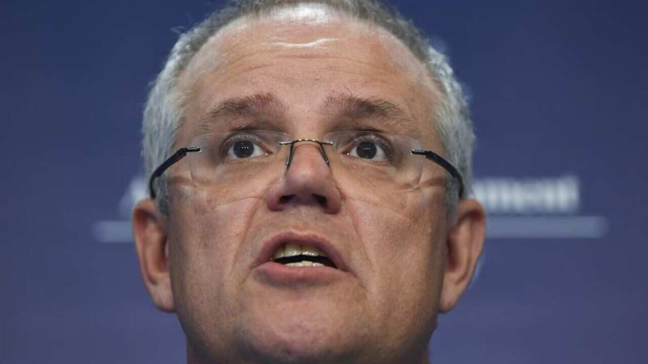 Australian Federal Treasurer Scott Morrison.