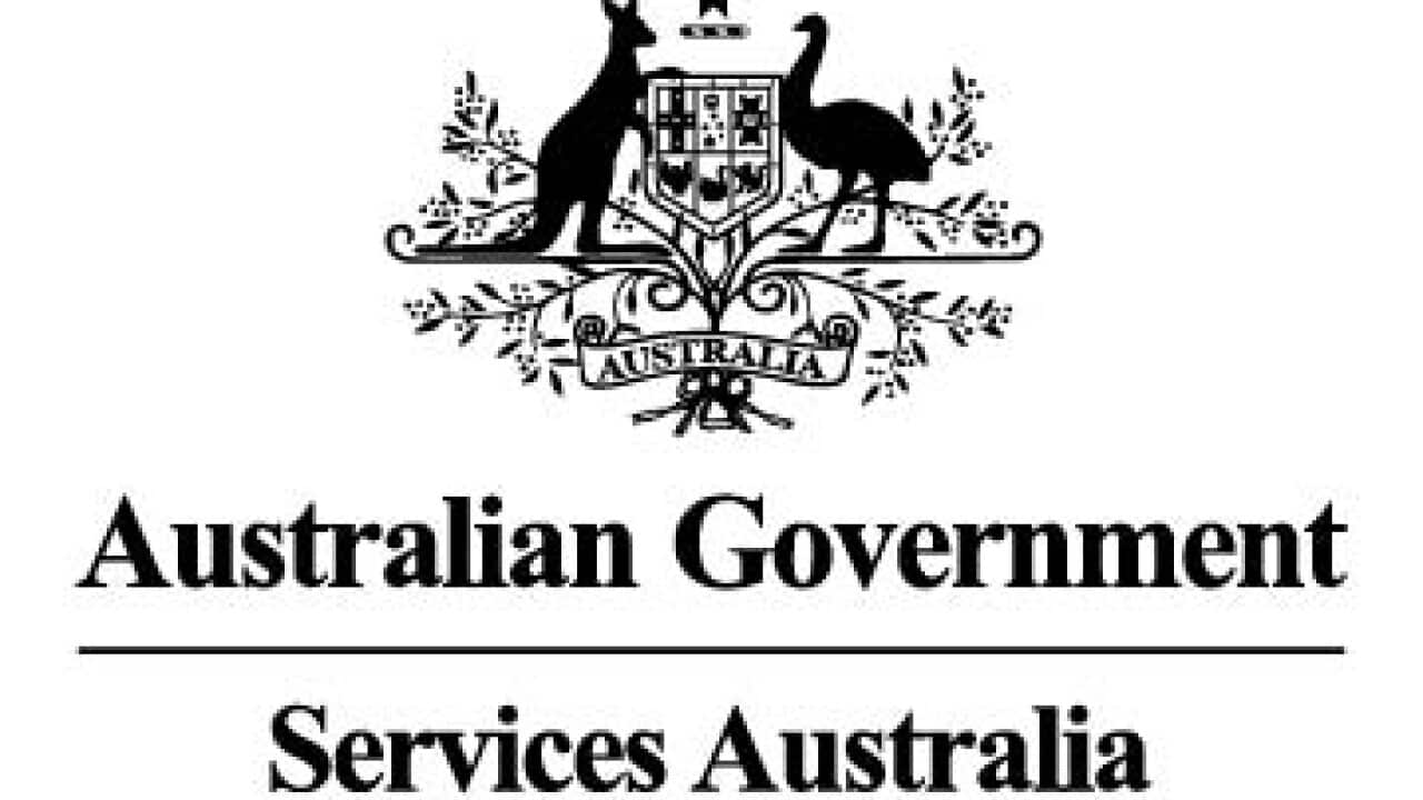 Services Australia log