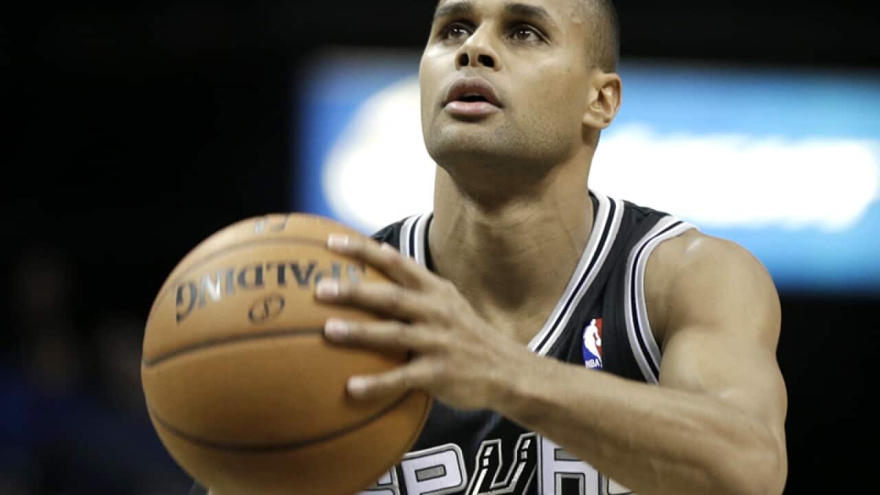 San Antonio Spurs guard Patty Mills