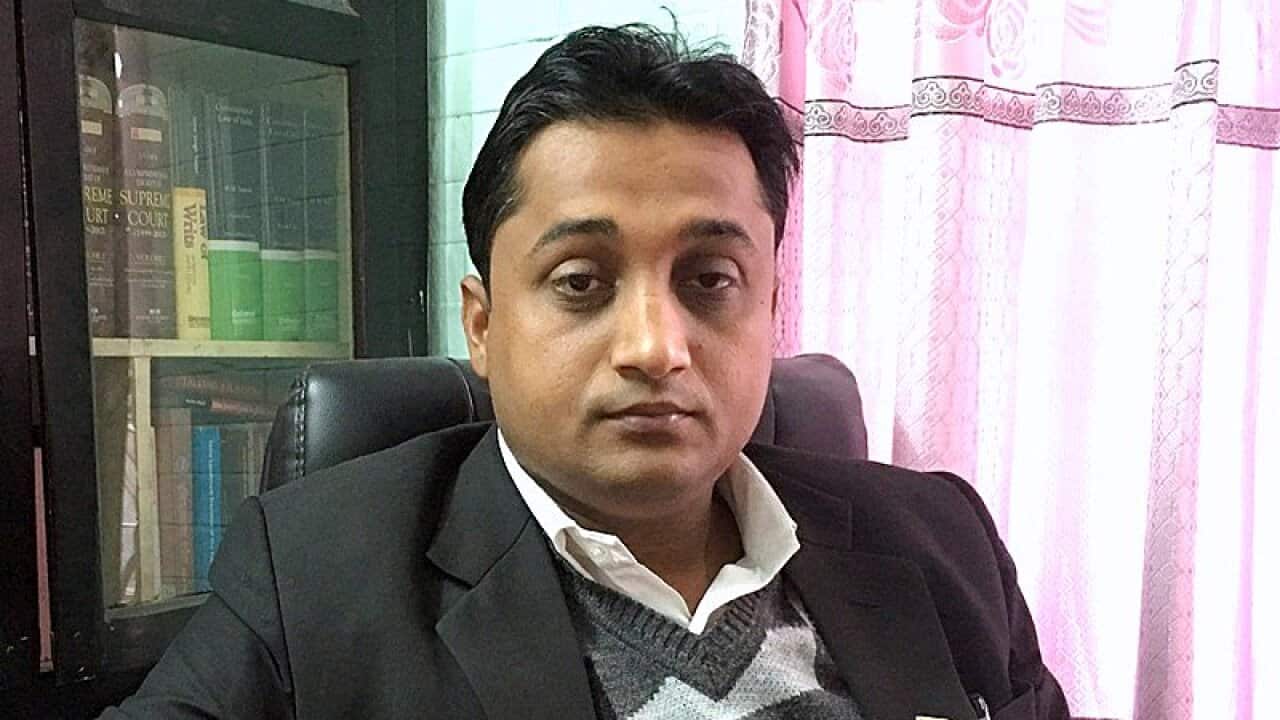 Advocate Dipendra Jha speaking to SBS Nepali about his latest book.