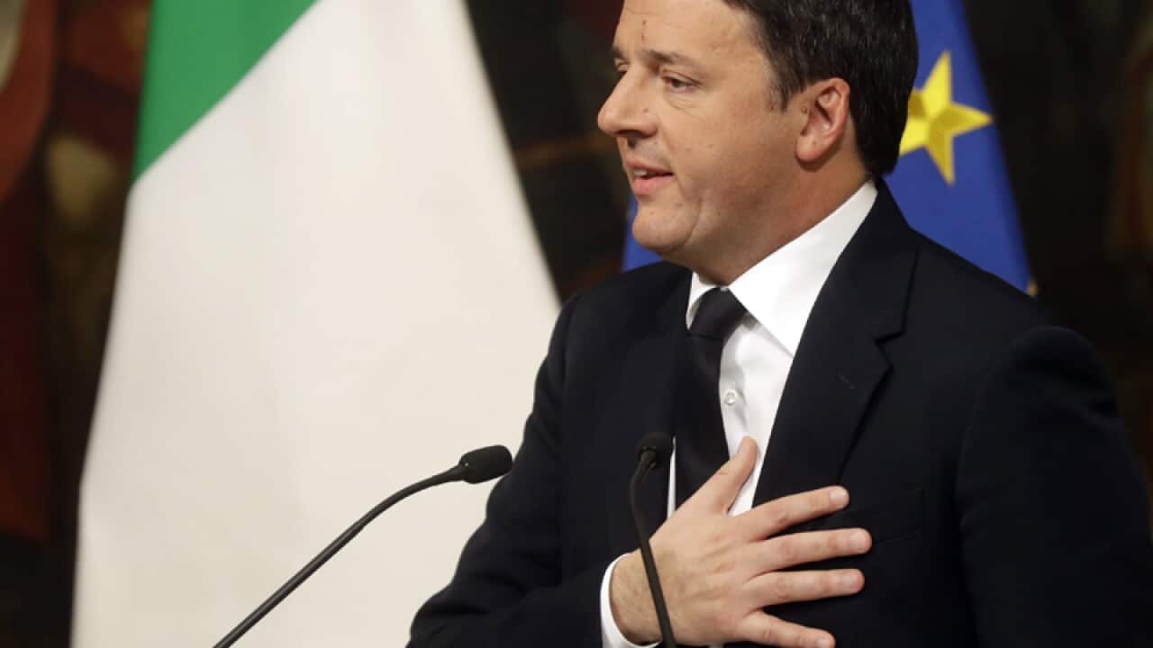 Italian Premier Matteo Renzi