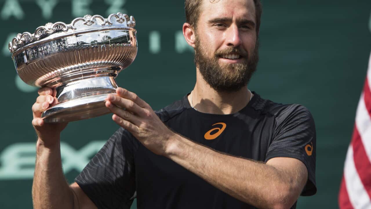 American tennis player Steve Johnson