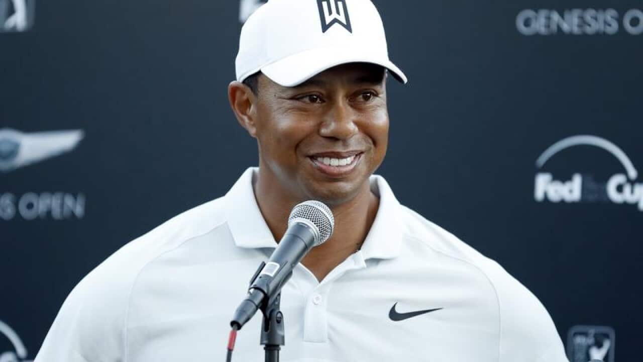 American golfer Tiger Woods