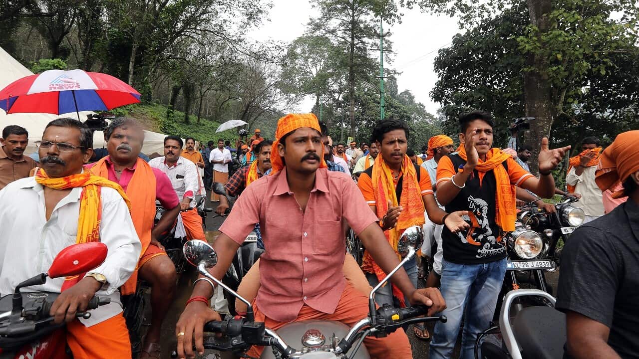 Sabarimala temple protest