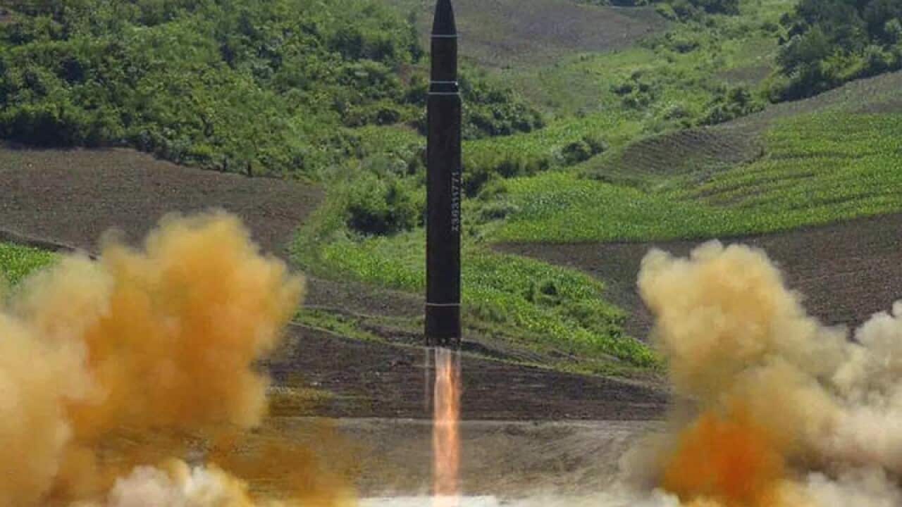 North Korean missile