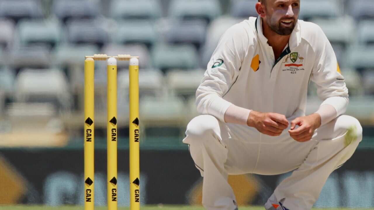 Australian bowler Nathan Lyon