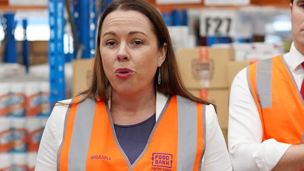 Foodbank CEO Brianna Casey.