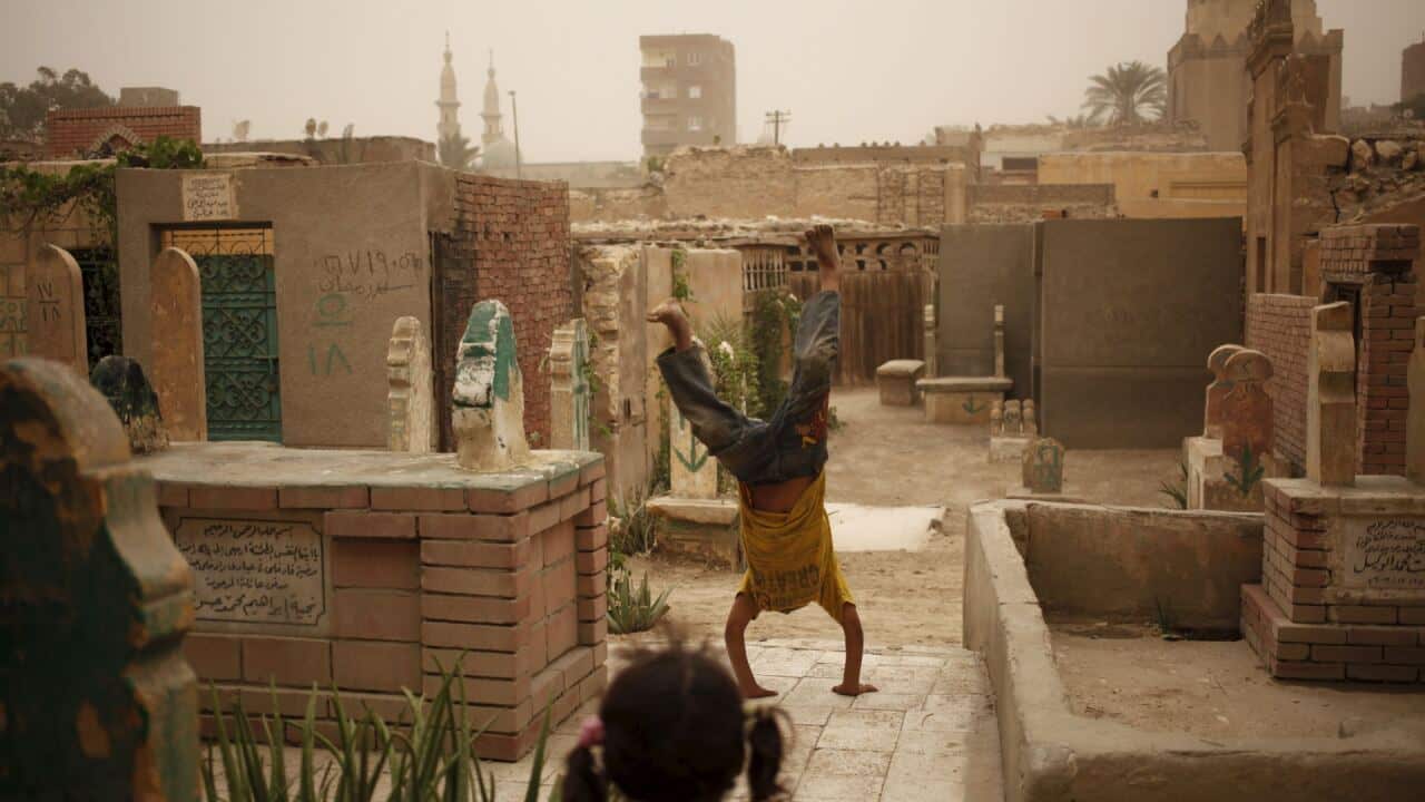 In a sprawling Cairo neighbourhood known as the City of the Dead, life and death are side by side.