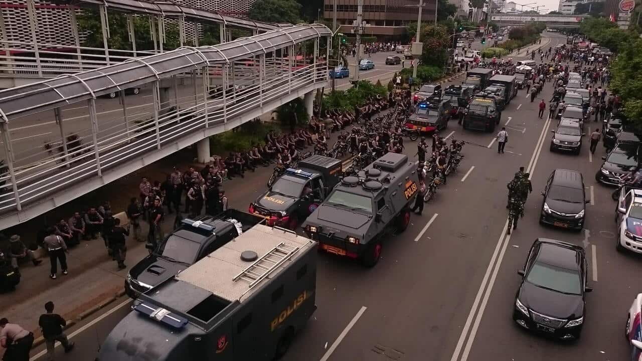 International manhunt launched following Jakarta attacks