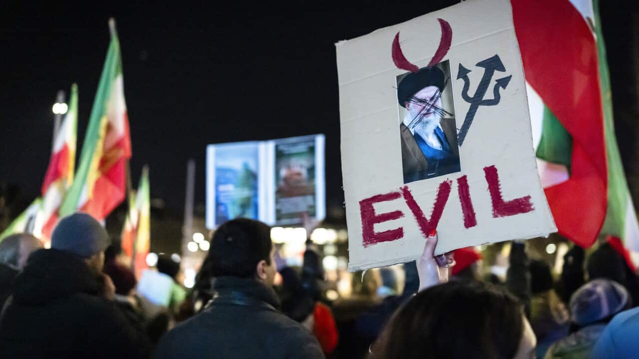 Zurich rally in support of current protest movement in Iran