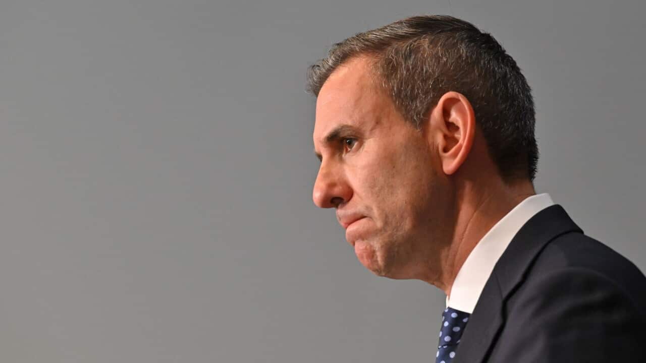 Treasurer Jim Chalmers at a press conference at Parliament House in Canberra (AAP Image-Mick Tsikas)_.jpg