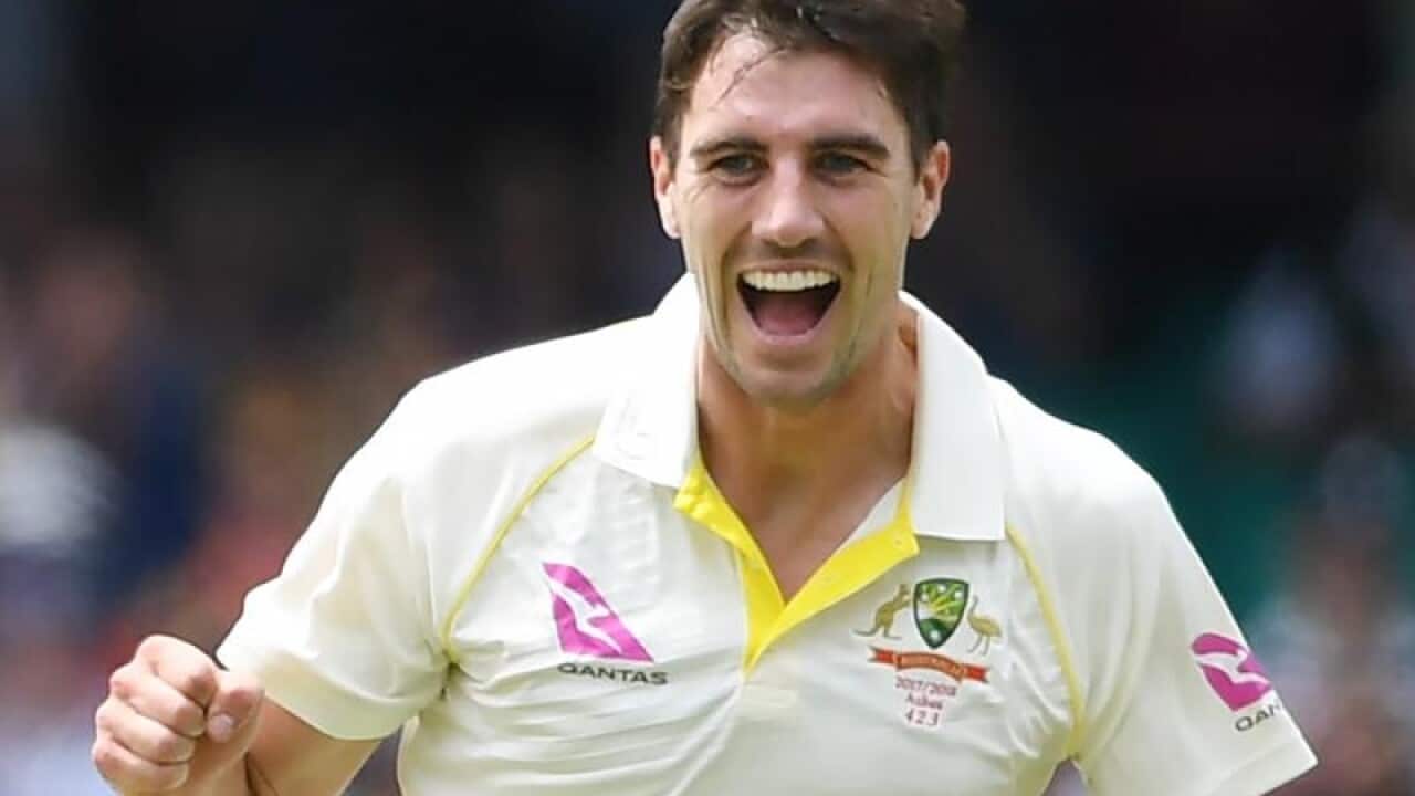 Australian fast bowler Pat Cummins